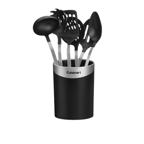 Crock with Barrel Handle Tools (Set of 7)